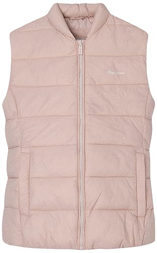 Pepe Jeans Mädchen Simone Vest Waistcoat, Pink (Ash Rose), 16 Years von Pepe Jeans