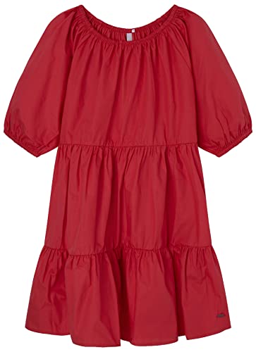 Pepe Jeans Mädchen Soraya Dress, Red (Studio Red), 18 Years von Pepe Jeans