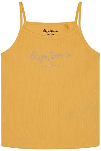 Pepe Jeans Mädchen T-Shirt Anastasia, Gelb (Shine), 12 Jahre von Pepe Jeans