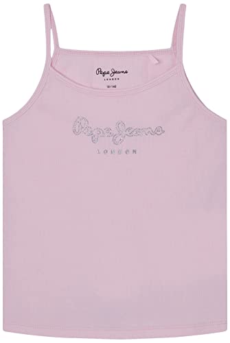 Pepe Jeans Mädchen T-Shirt Anastasia, Rosa (Soft Pink), 16 Jahre von Pepe Jeans