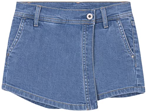 Pepe Jeans Mädchen Tammy Jr Shorts, Blue (Denim), 12 Years von Pepe Jeans