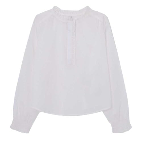 Pepe Jeans Mädchen Tara Hemd, Weiß (Mousse White), 16 Jahre von Pepe Jeans