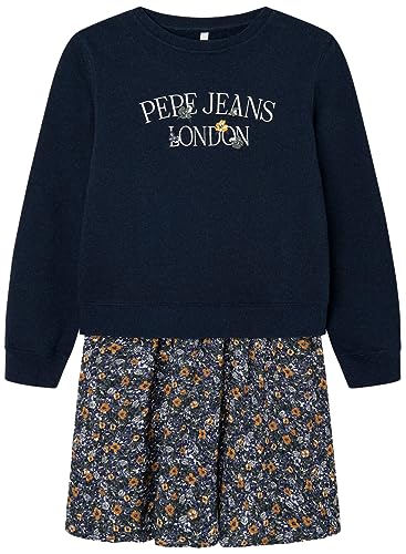 Pepe Jeans Mädchen Tessa Dress, Multicolour (Multi), 16 Years von Pepe Jeans