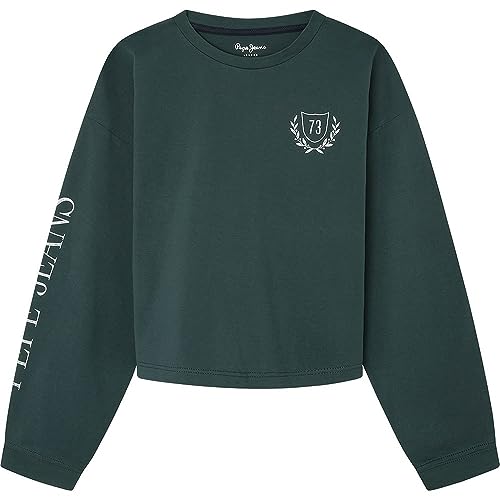 Pepe Jeans Mädchen Vera T-Shirt, Green (Regent Green), 16 Years von Pepe Jeans