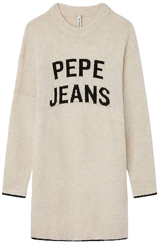 Pepe Jeans Mädchen Veronique Dress, Beige (Ivory), 14 Years von Pepe Jeans