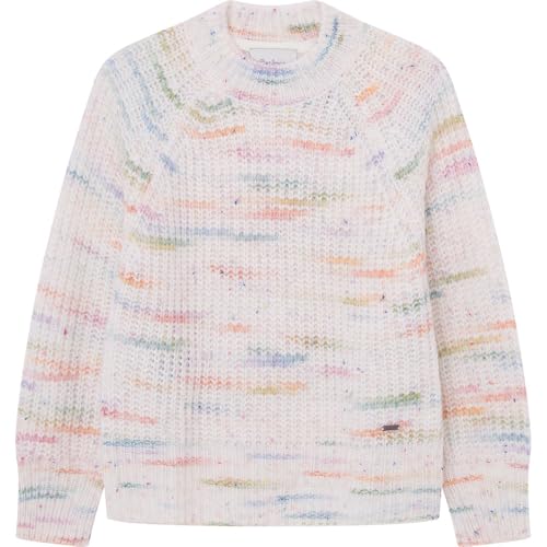Pepe Jeans Mädchen Wisdom Strickwaren, Weiß (Mousse White), 14 Jahre von Pepe Jeans