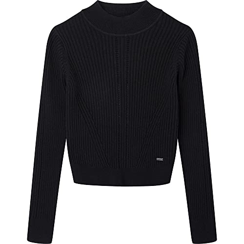 Pepe Jeans Mädchen XALLI Pullover, 999BLACK, 8 Years von Pepe Jeans