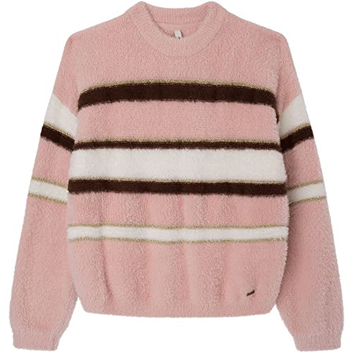 Pepe Jeans Mädchen Xeny Knitwear, Pink (Cloudy Pink), 14 Years von Pepe Jeans