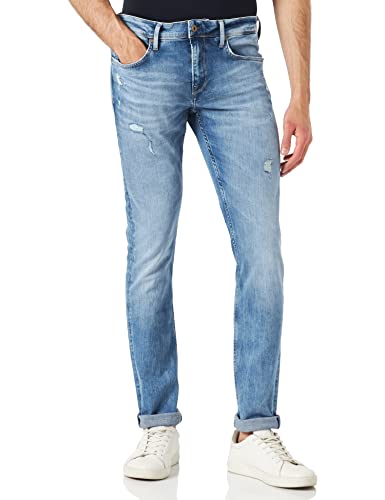 Pepe Jeans Herren Finsbury Jeans, Blue (Denim-RF6), 33W / 34L von Pepe Jeans