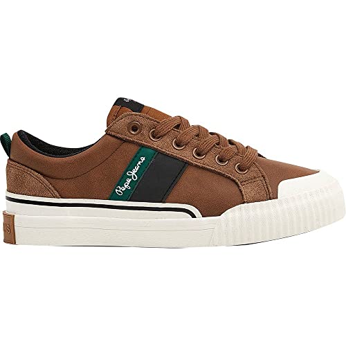 Pepe Jeans Ottis Casual Boy Sneaker, 859TOBACCO, 34 EU von Pepe Jeans