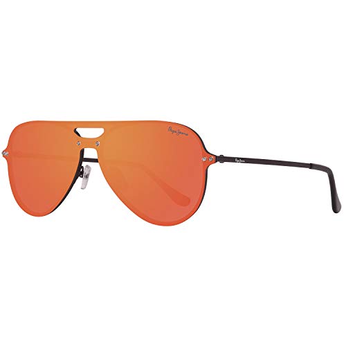 Pepe Jeans PJ5132C1143 Sonnenbrille PJ5132 C1 140 Briggs Rund Sonnenbrille 143, Schwarz von Pepe Jeans