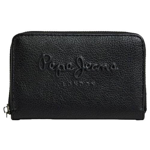 Pepe Jeans - PL070201 999 Black - Geldbörse für Mädchen, Schwarz von Pepe Jeans