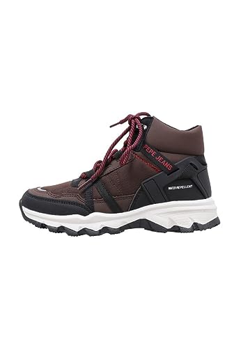 Pepe Jeans Peak Outdoor Boot Sneaker, 878BROWN, 39 EU von Pepe Jeans