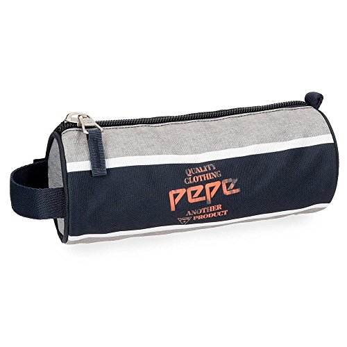 Pepe Jeans Pierre Rundes Federmäppchen Mehrfarbig 23x9x9 cms Polyester Pepe Jeans Pierre Rundes Federmäppchen Mehrfarbig 23x9x9 cms Polyester von Pepe Jeans