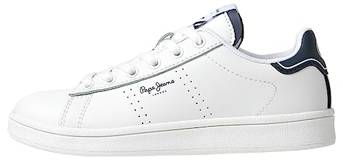 Pepe Jeans Player Basic B Sneaker, White (White), 32 EU von Pepe Jeans