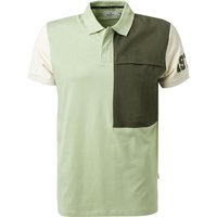 Pepe Jeans Herren Polo-Shirt grün Baumwoll-Jersey von Pepe Jeans