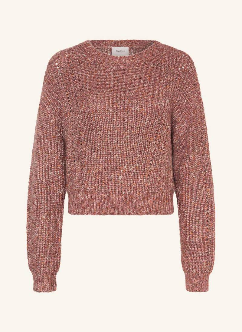 Pepe Jeans Pullover Cintia Mit Glitzergarn rosa von Pepe Jeans