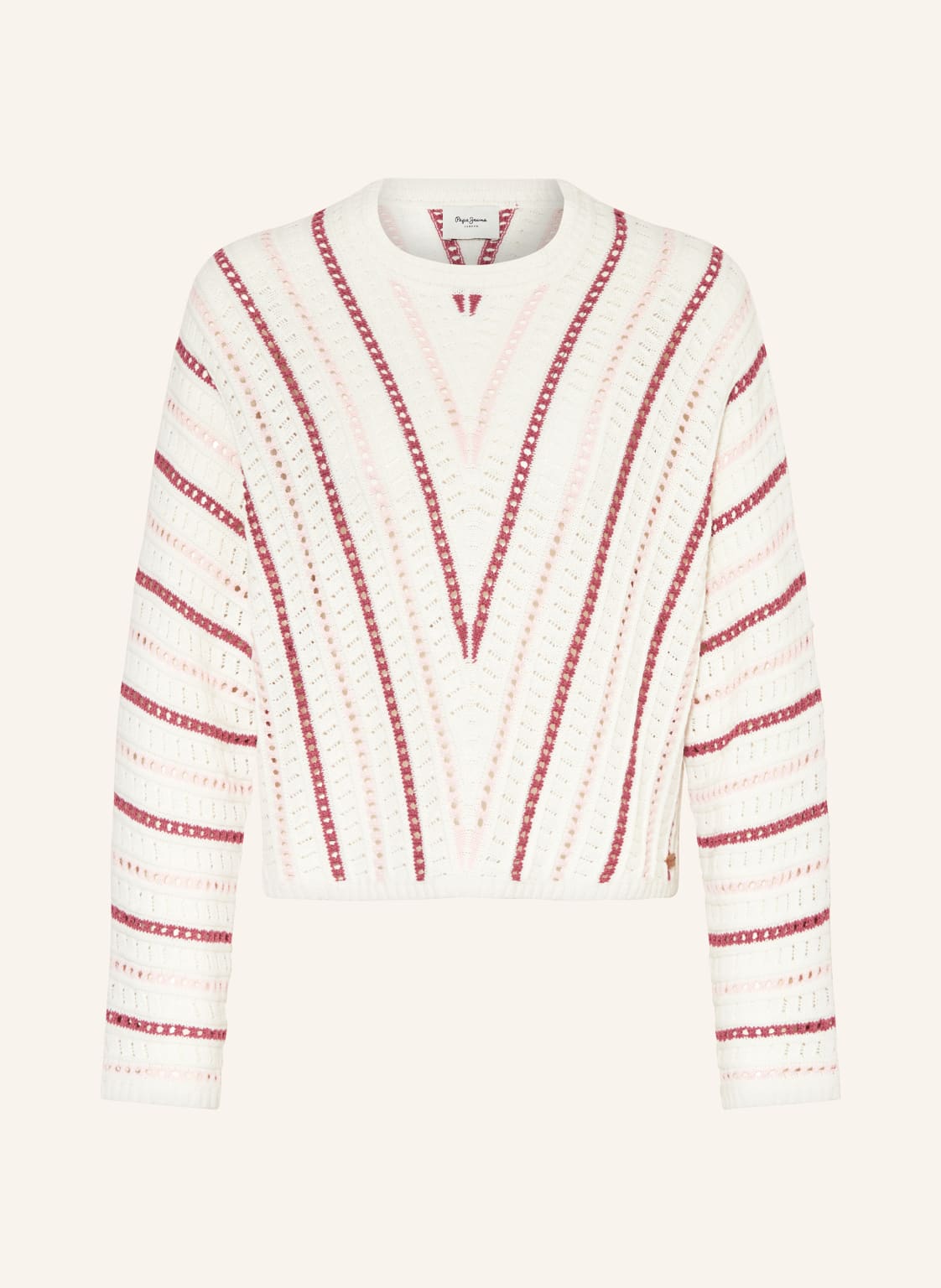 Pepe Jeans Pullover Ginny weiss von Pepe Jeans