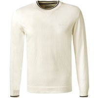 Pepe Jeans Herren Pullover weiß Baumwolle unifarben von Pepe Jeans