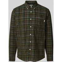 Pepe Jeans Regular Fit Freizeithemd mit Button-Down-Kragen Modell 'MAX' in Oliv, Größe XL von Pepe Jeans
