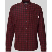 Pepe Jeans Regular Fit Freizeithemd mit Button-Down-Kragen Modell 'Marel' in Rot, Größe M von Pepe Jeans