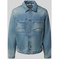Pepe Jeans Regular Fit Jeansjacke aus Baumwoll-Mix Modell 'HORSHAM PALE TINT' in Jeansblau, Größe XXL von Pepe Jeans
