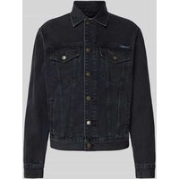 Pepe Jeans Regular Fit Jeansjacke aus reiner Baumwolle in Jeansblau, Größe XXL von Pepe Jeans