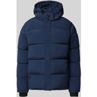 Pepe Jeans Regular Fit Steppjacke mit abnehmbarer Kapuze Modell 'JOBIAS' in Marine, Größe M von Pepe Jeans