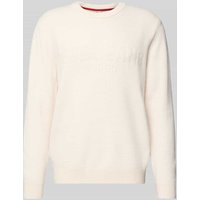 Pepe Jeans Regular Fit Strickpullover Viskose-Baumwoll-Mix Modell 'PHINEAS' in Offwhite, Größe XXL Pepe Jeans Regular Fit Strickpullover Viskose-Baumwoll-Mix Modell 'PHINEAS' in Offwhite, Größe XXL von Pepe Jeans