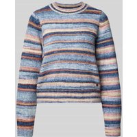 Pepe Jeans Regular Fit Strickpullover mit Woll-Anteil Modell 'CELESTE CREW' in Offwhite Melange, Größe S von Pepe Jeans