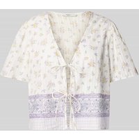 Pepe Jeans Relaxed Fit Blusenshirt aus reiner Baumwolle Modell 'LILIANA' in Offwhite, Größe XL von Pepe Jeans