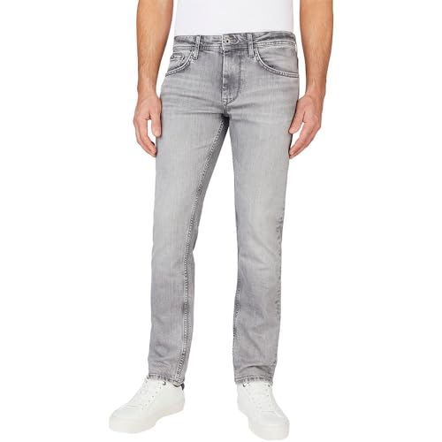 Pepe Jeans STRAIGHT FIT MID-RISE JEANS - CASH, Blue (Denim-xw9), 36W / 34L von Pepe Jeans