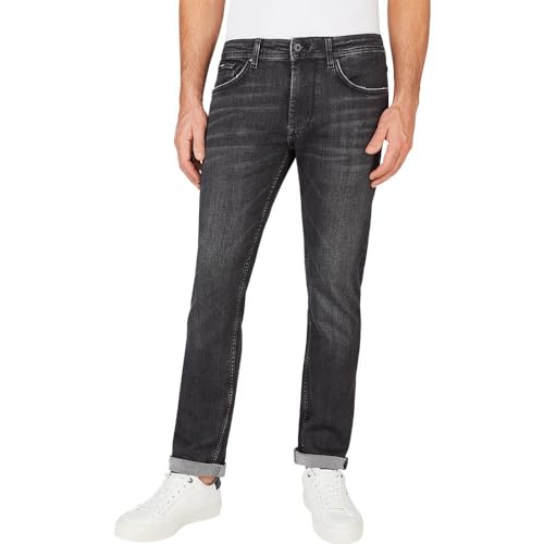 Pepe Jeans STRAIGHT FIT MID-RISE JEANS - CASH, Blue (Denim-xx1), 38W / 34L von Pepe Jeans