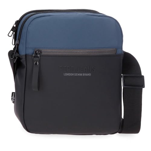Pepe Jeans Sail up Umhängetasche, Blau, 22 x 27 x 8 cm, Polyester und PU by Joumma Bags, blau, Talla única, Umhängetasche von Pepe Jeans