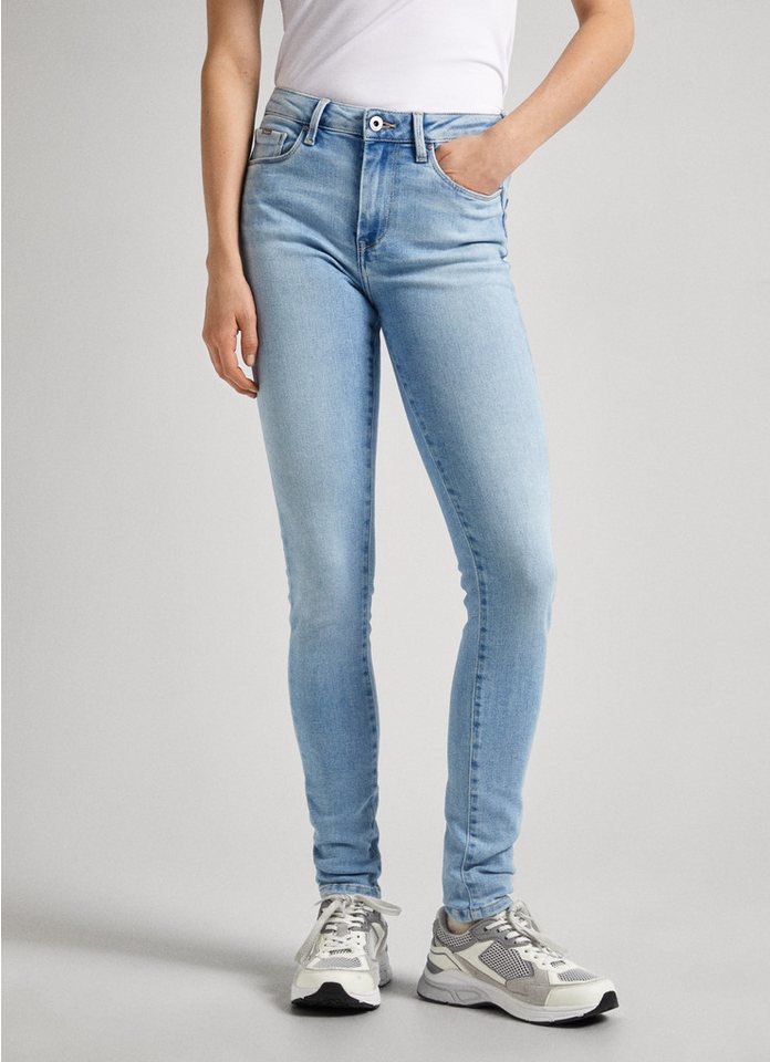 Pepe Jeans Skinny-fit-Jeans in Used-Optik von Pepe Jeans