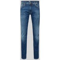 Pepe Jeans Slim Fit Jeans im 5-Pocket-Design Modell 'STANLEY' in Jeansblau, Größe 34/32 von Pepe Jeans