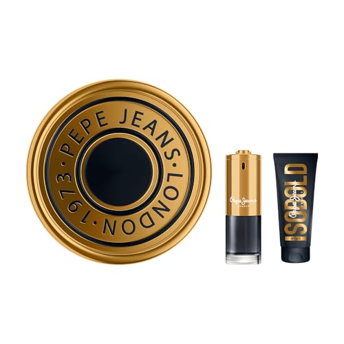Pepe Jeans SoBold Intense For Him Parfüm Herren Geschenkset 2 Stück Eau de Parfum 100ml und Duschgel 100ml Set Bernsteinfarbener und würziger Duft Männer Parfüm von Pepe Jeans