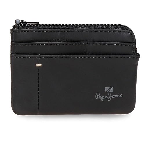 Pepe Jeans Staple Geldbörse, Einheitsgröße, Schwarz, Talla única, geldbörse von Pepe Jeans