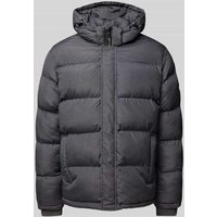 Pepe Jeans Steppjacke mit Kapuze Modell 'Tobias' in Dunkelgrau, Größe XXL von Pepe Jeans