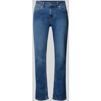 Pepe Jeans Straight Fit Jeans aus Baumwoll-Mix Modell 'CASH' in Jeansblau, Größe 32/30 von Pepe Jeans