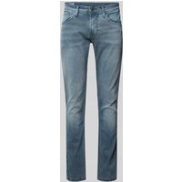 Pepe Jeans Straight Leg Jeans im 5-Pocket-Design Modell 'CASH' in Jeansblau, Größe 36/32 von Pepe Jeans