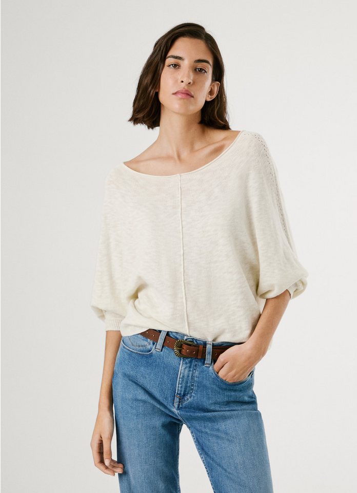 Pepe Jeans Strickpullover CANDELA mit Ajourstrickmuster von Pepe Jeans