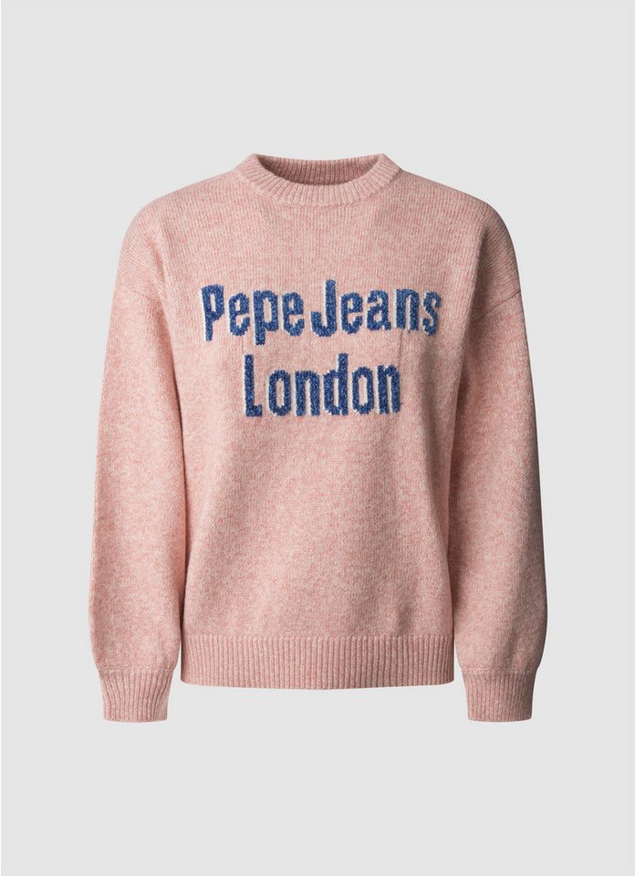 Pepe Jeans Strickpullover NALA mit Schriftzug von Pepe Jeans