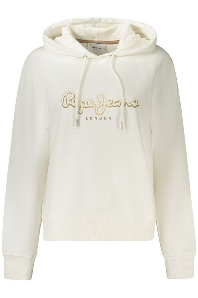 Pepe Jeans Sweatshirt Damen-Sweatshirt weiß: Kapuzenpullover aus von Pepe Jeans