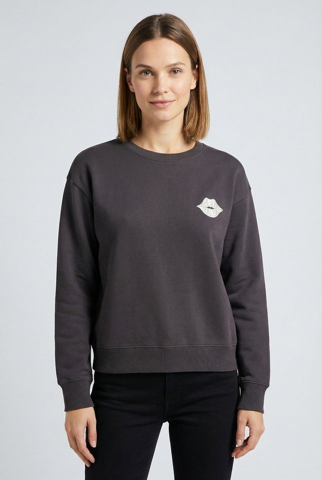 Pepe Jeans Sweatshirt LETHA mit geripptem Rundhals von Pepe Jeans