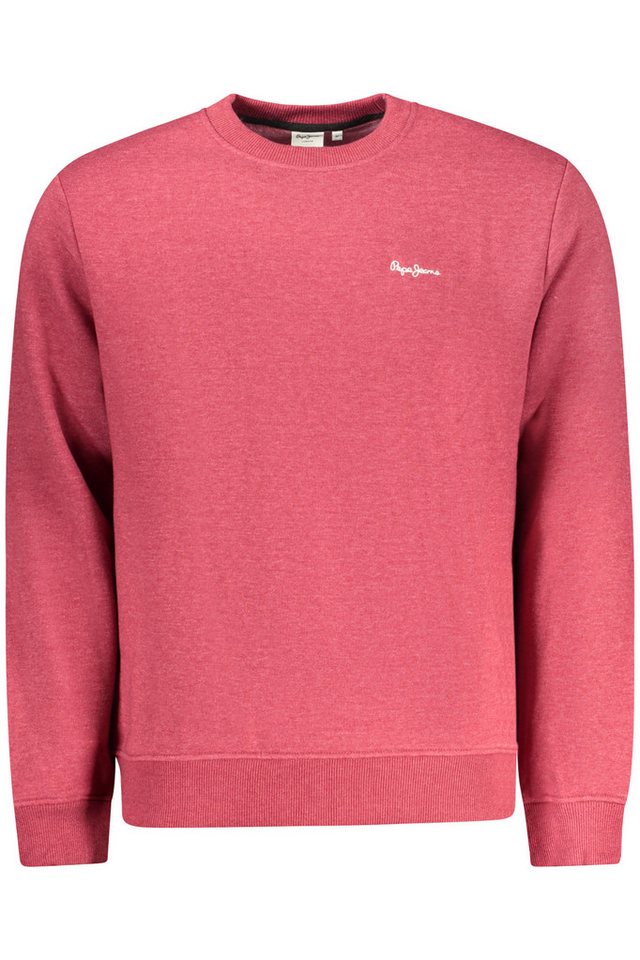 Pepe Jeans Sweatshirt Rotes Herren Sweatshirt mit Reißverschluss aus von Pepe Jeans
