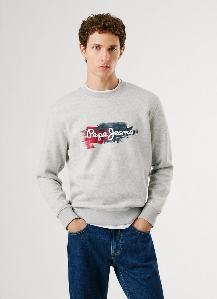 Pepe Jeans Sweatshirt TREY CREW Regular Fit mit Rundhals von Pepe Jeans