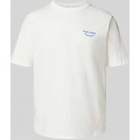Pepe Jeans T-Shirt mit Label-Stitching Modell 'Aris' in Offwhite, Größe XXL von Pepe Jeans