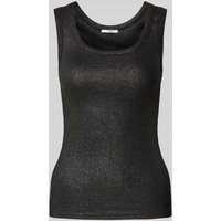 Pepe Jeans Tanktop in Ripp-Optik Modell 'LACEY' in Black, Größe L von Pepe Jeans