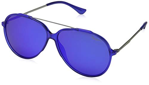 Pepe Jeans Unisex-Erwachsene Oscar Sonnenbrille, Blau (Blue/Grey), 60.0 von Pepe Jeans